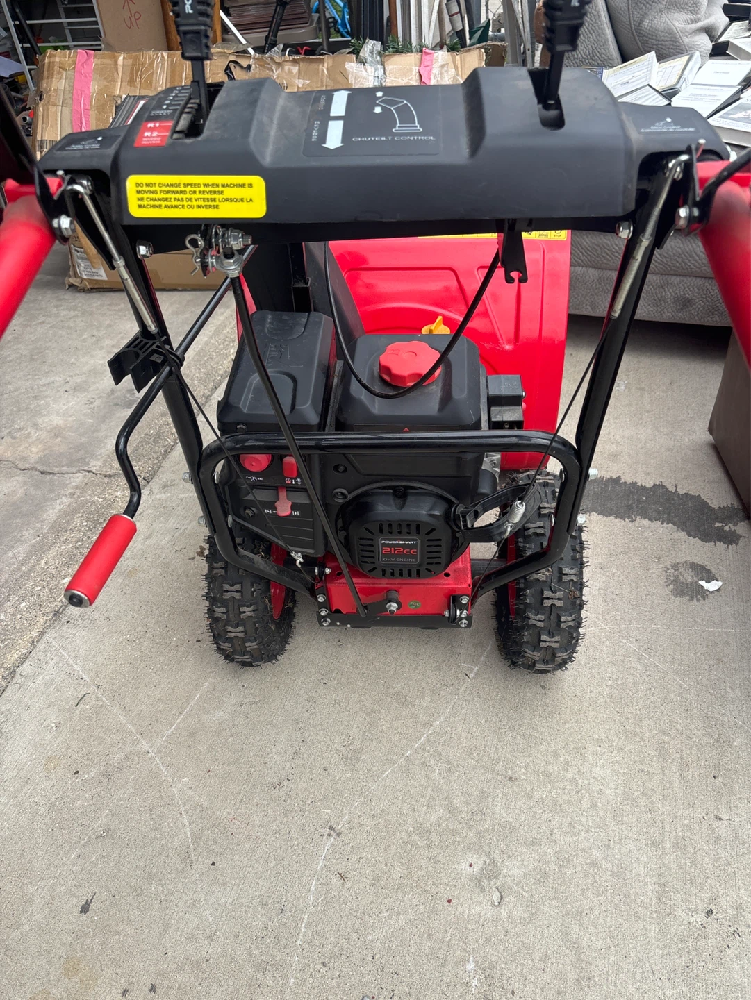 PowerSmart 24" Snow Blower with 212cc Engine - photo 3