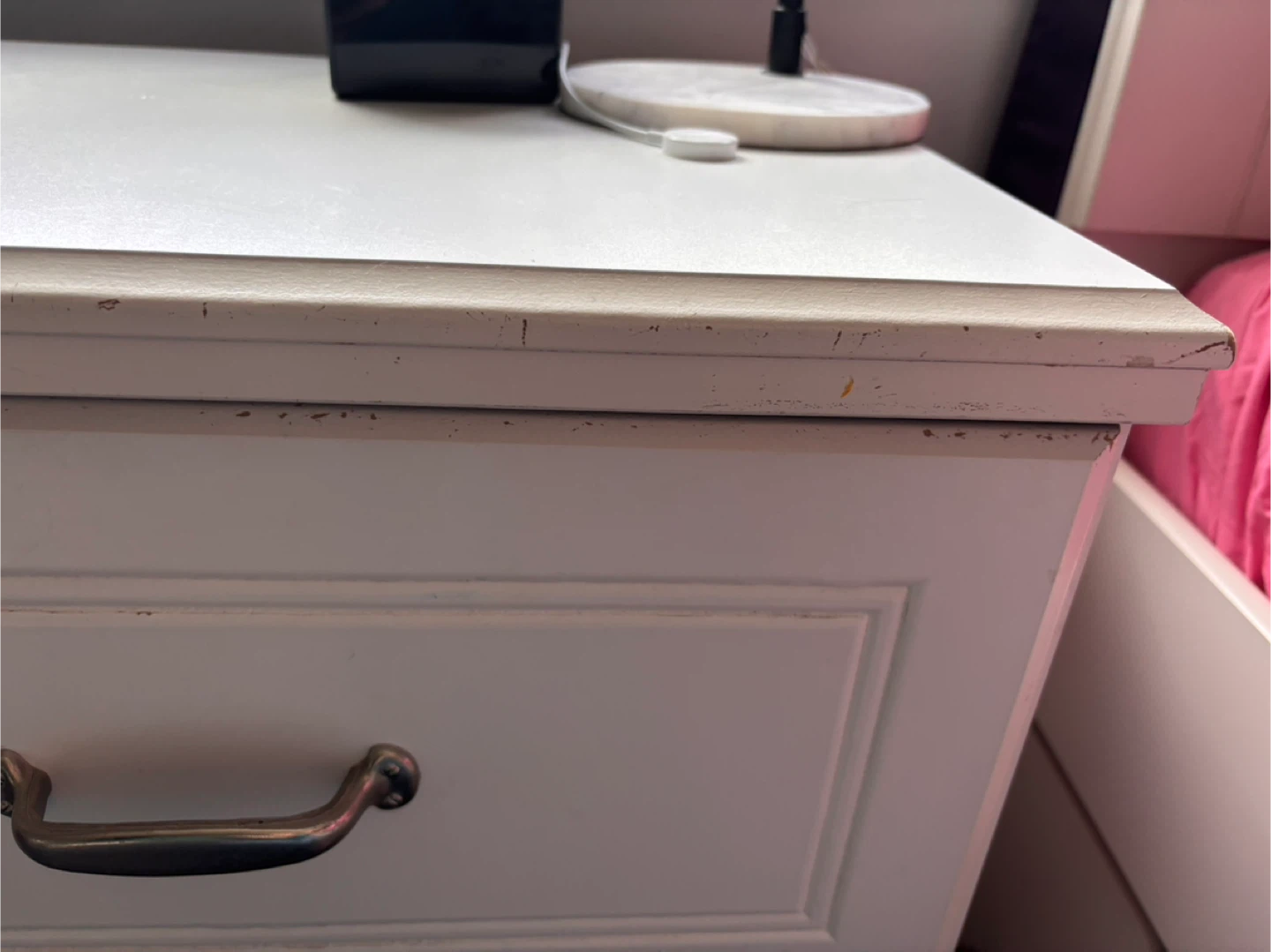 White Twin Bed Frame with Trundle - photo 5