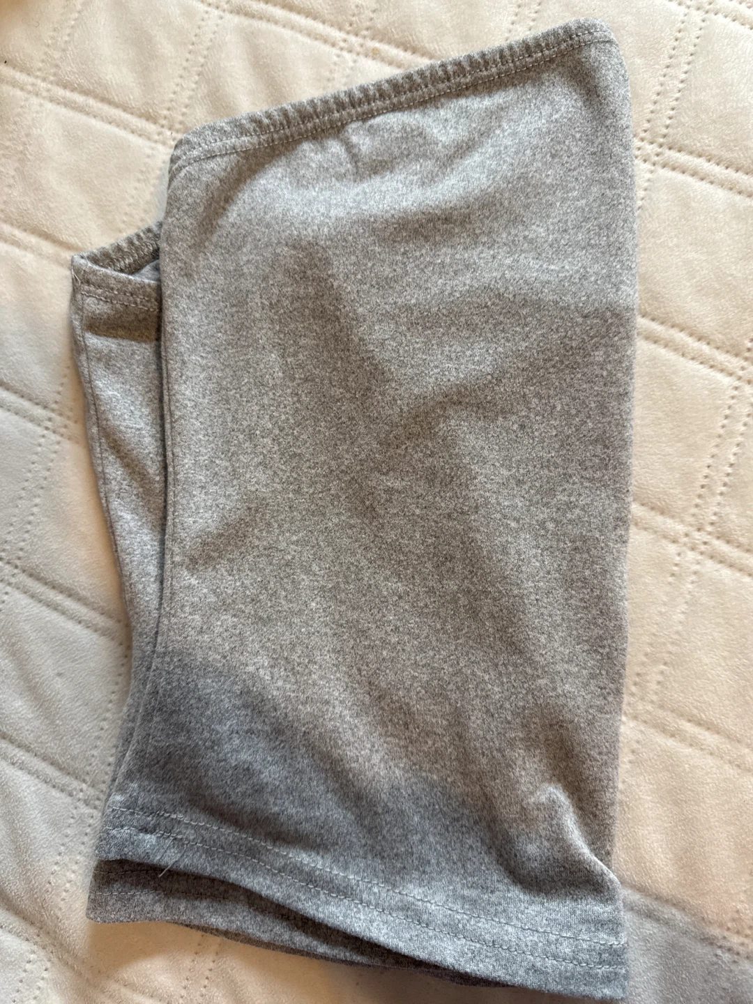 Grey tube top