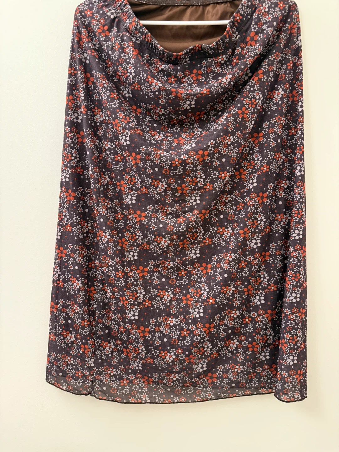 Floral Print Maxi Skirt