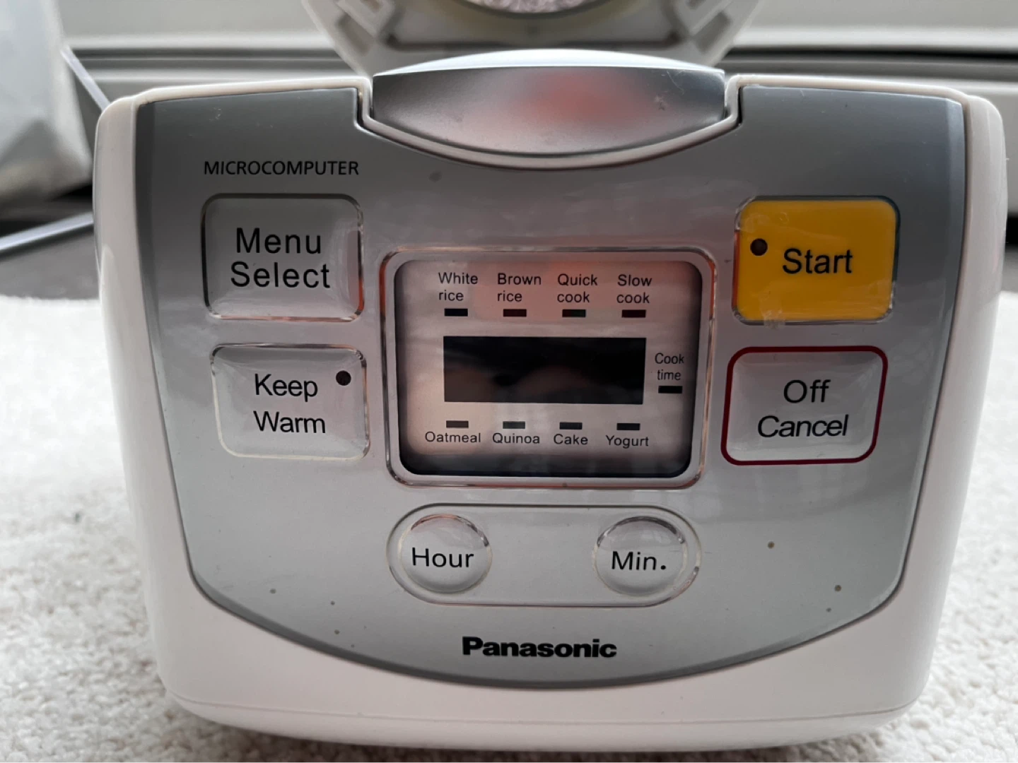 Panasonic Microcomputer Rice Cooker - photo 2