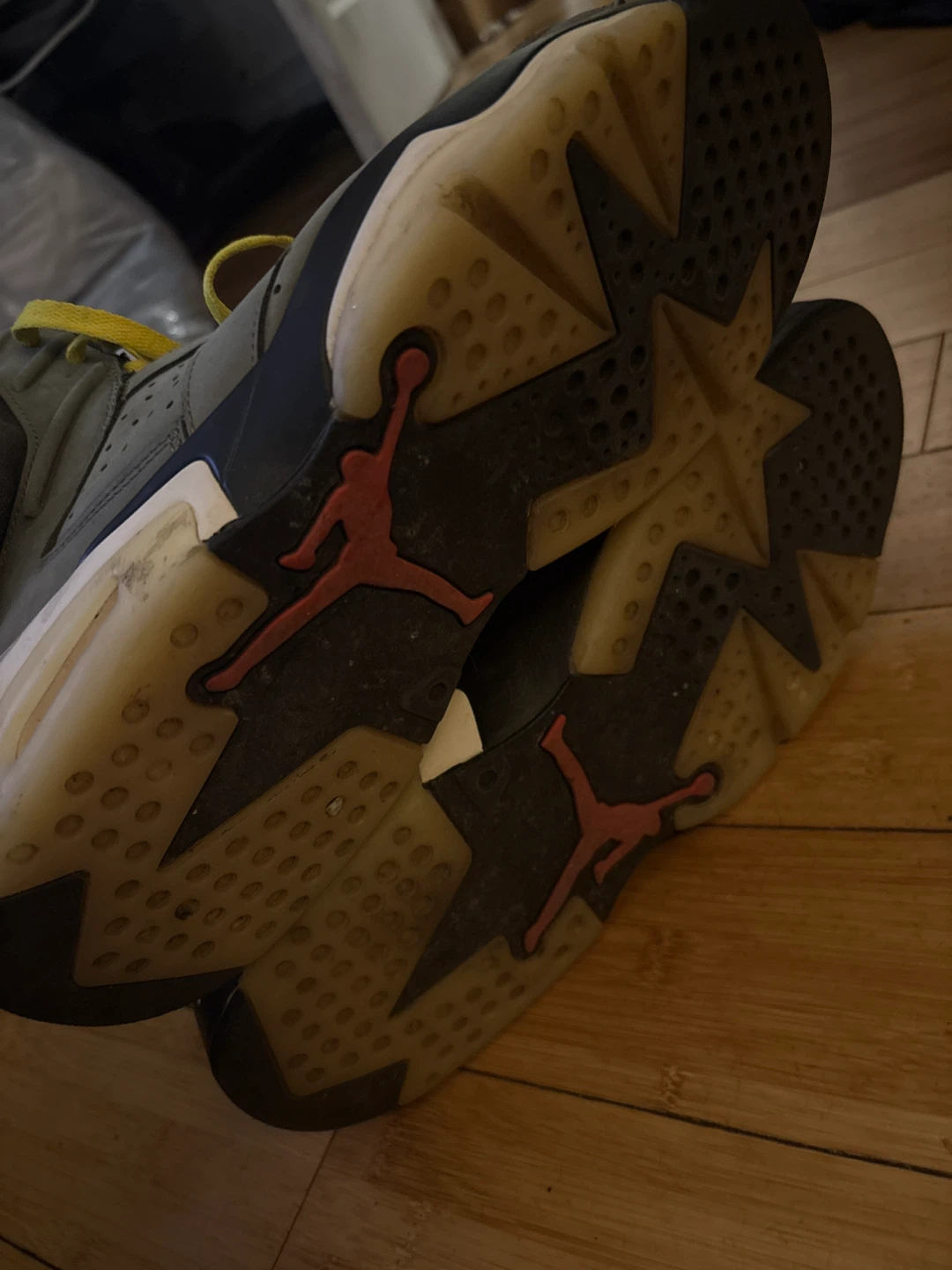 Nike Air Jordan 6 Travis Scott Olive - photo 5
