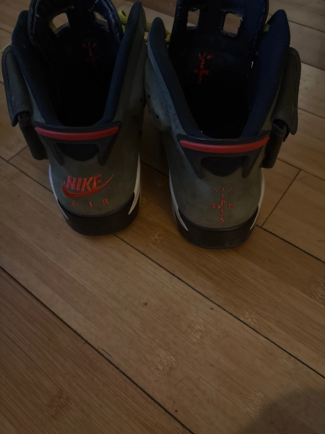 Nike Air Jordan 6 Travis Scott Olive - photo 3