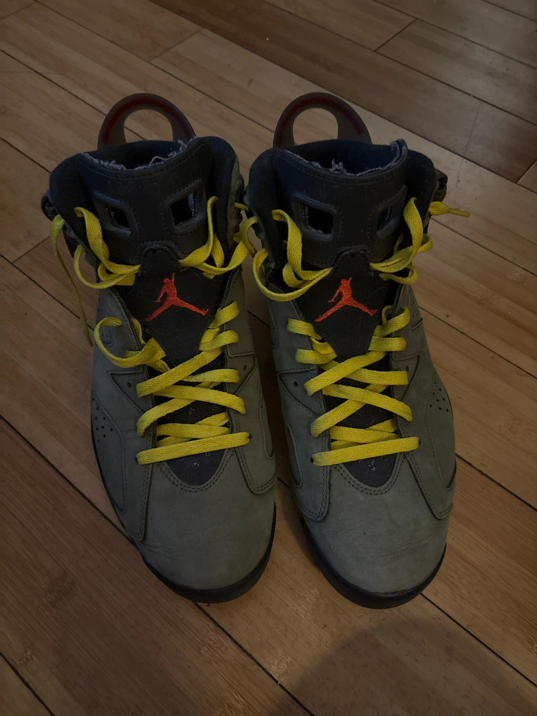 Nike Air Jordan 6 Travis Scott Olive - photo 2