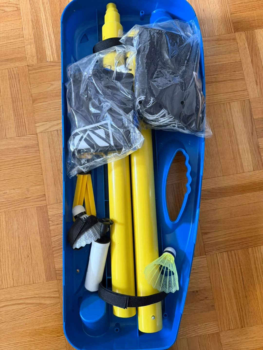 Franklin Badminton Set w/ Net, 2 Rackets & Birdies - photo 2