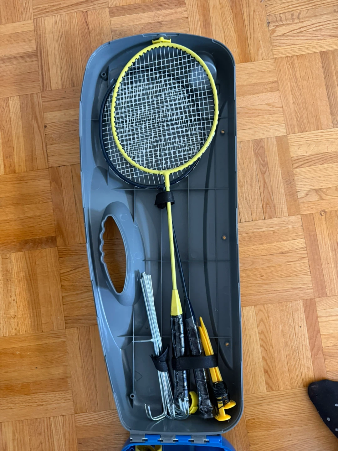 Franklin Badminton Set w/ Net, 2 Rackets & Birdies - photo 3