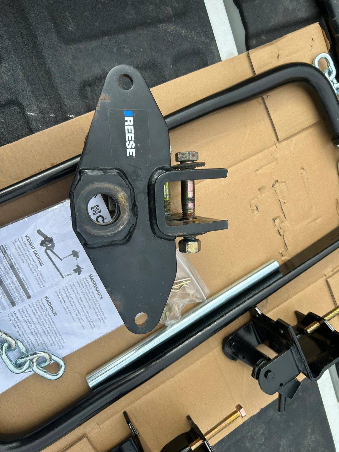 Curt Round Bar Weight Distribution Hitch - photo 2