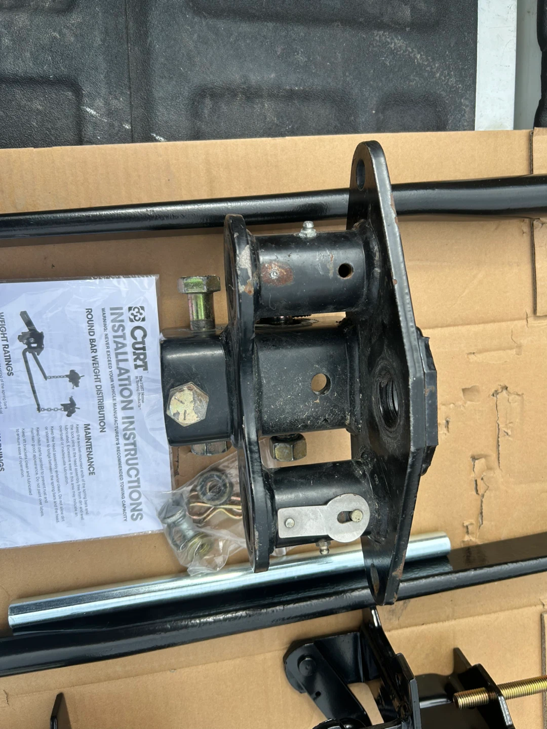 Curt Round Bar Weight Distribution Hitch - photo 3