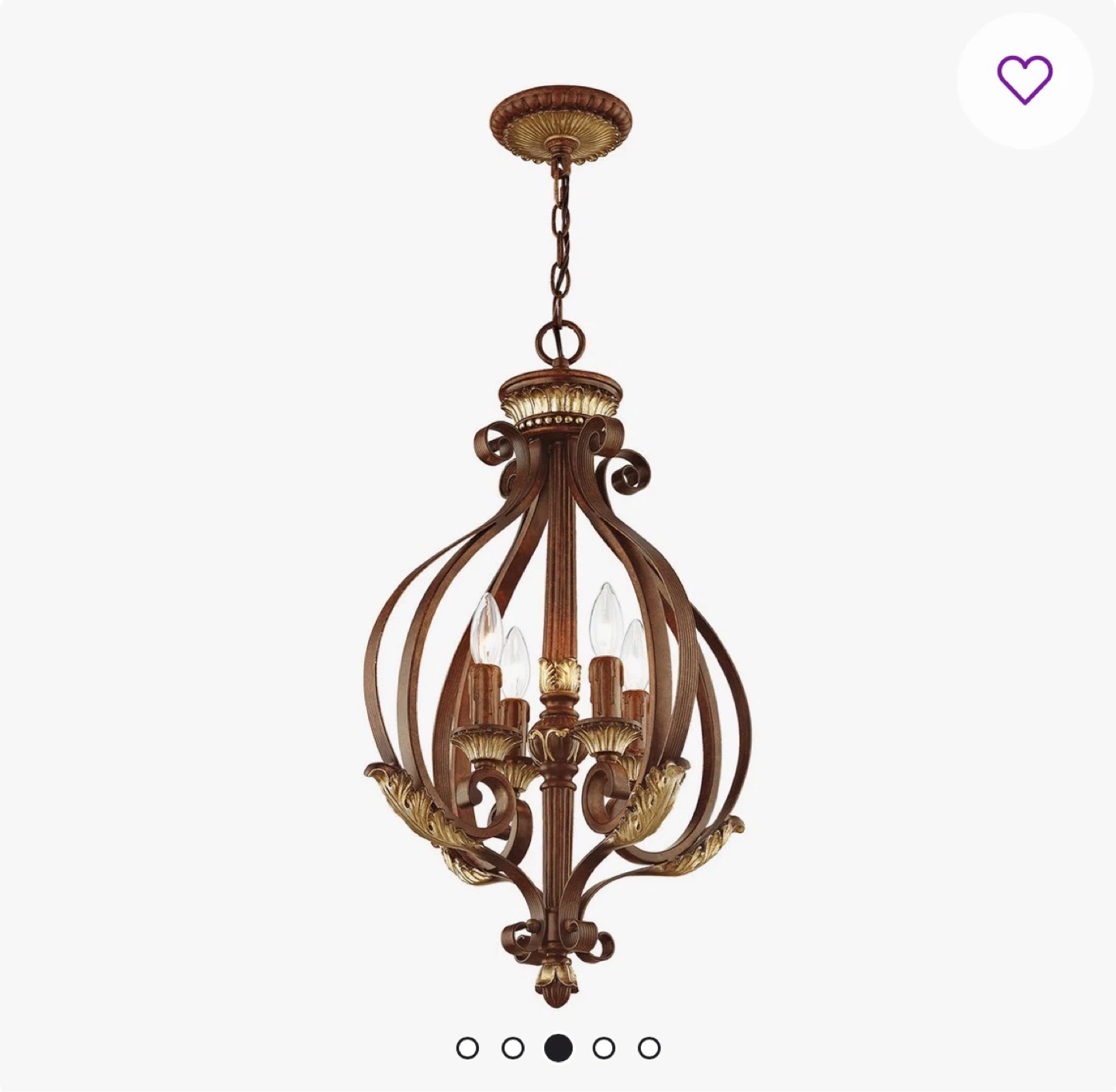 Lark Manor Aike 4-Light Chandelier