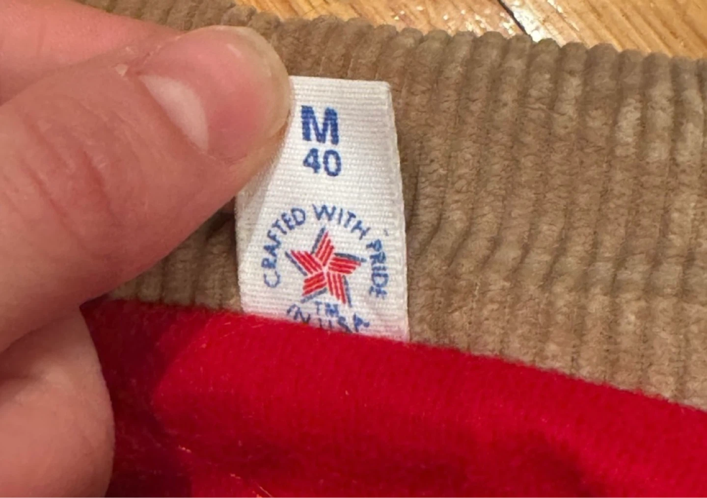 VINTAGE CAL CRAFT DENIM JACKET WITH THICK FLEECE LINING - photo 5
