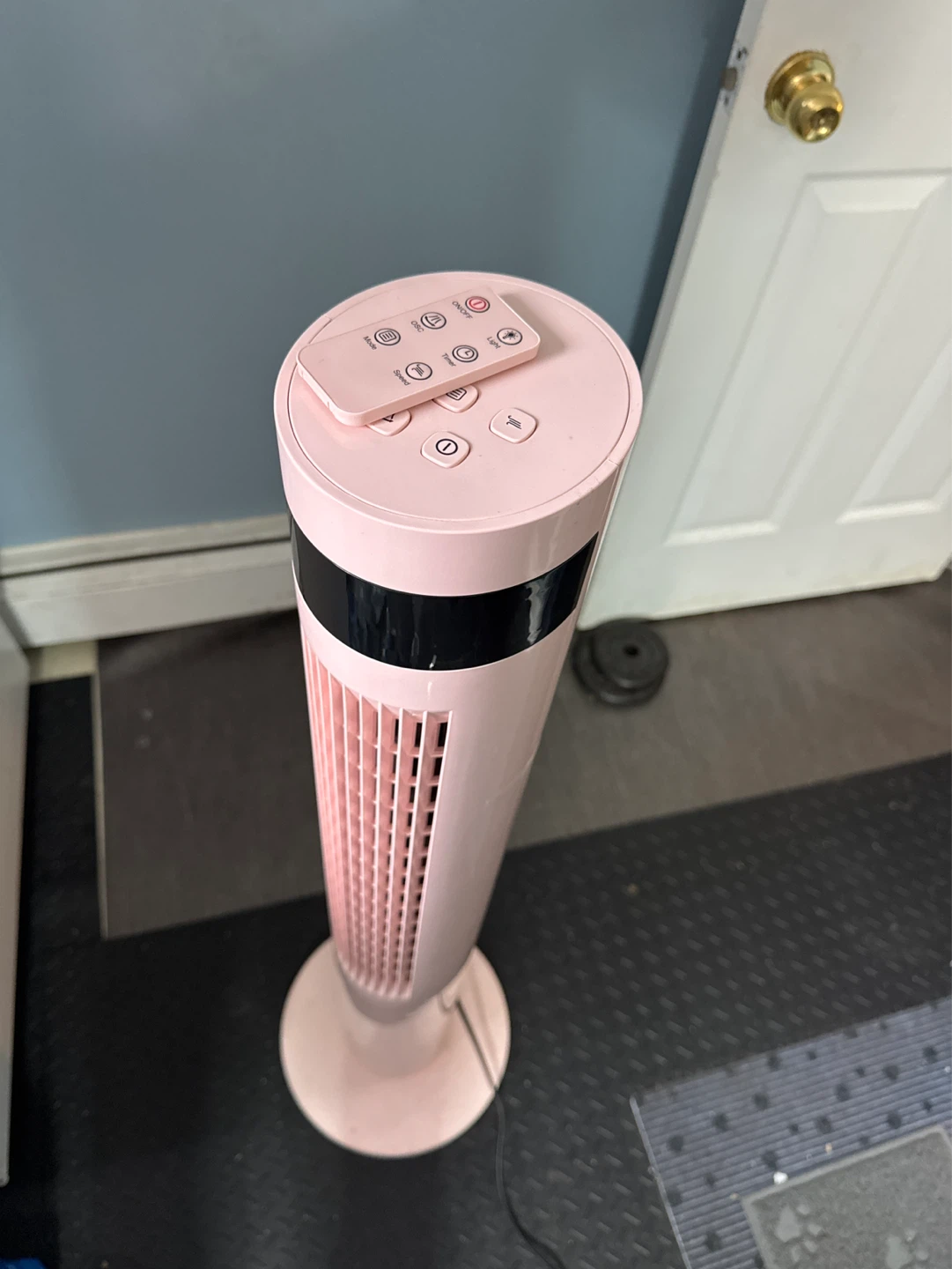 Antarctic Star Pink Tower Fan with Remote - photo 2