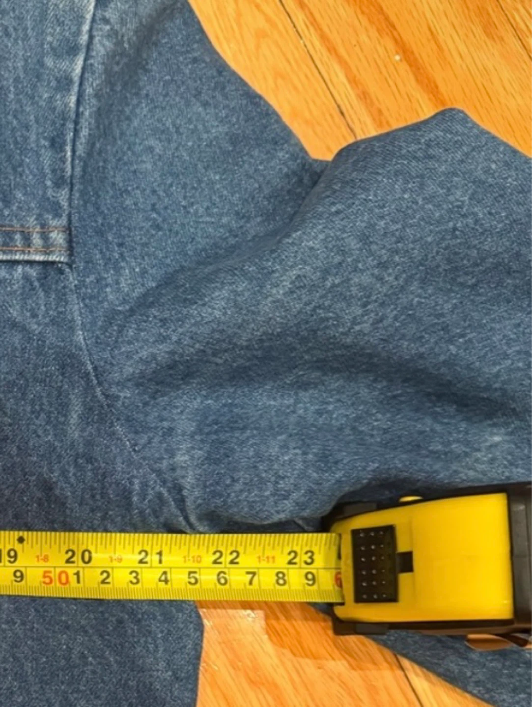VINTAGE CAL CRAFT DENIM JACKET WITH THICK FLEECE LINING - photo 4