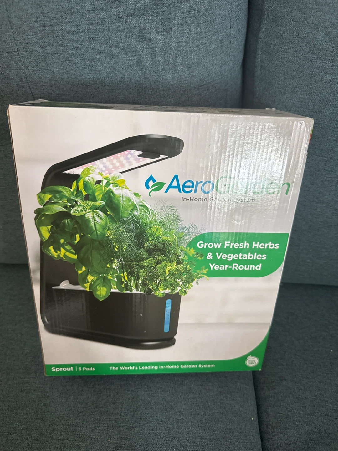 AeroGarden Sprout 3 Pods In-Home Garden System