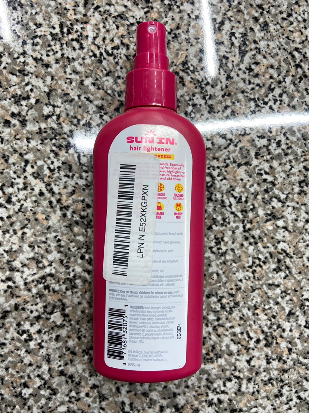 Sun In Hair Lightener Tropical Breeze - 4.7 FL OZ - photo 2