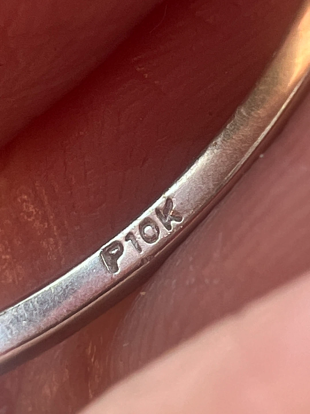 10K White Gold Sapphire Ring with Diamond Accents - photo 3