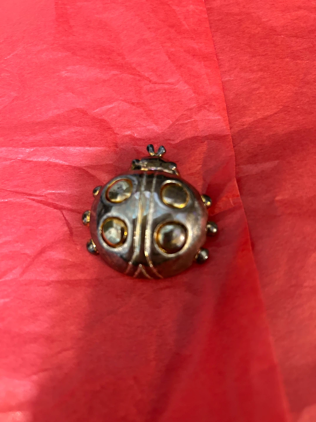 Vintage,Egyptian , scarab Brooch Pin