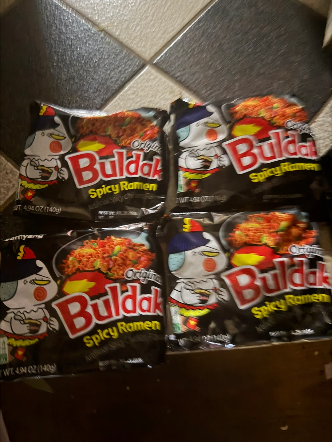 Buldak Original Spicy ramen