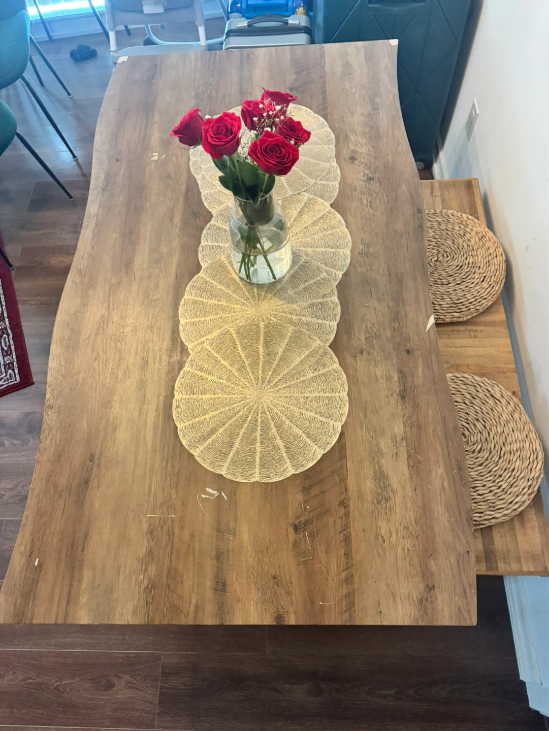 Structube Dinning table & bench - photo 2
