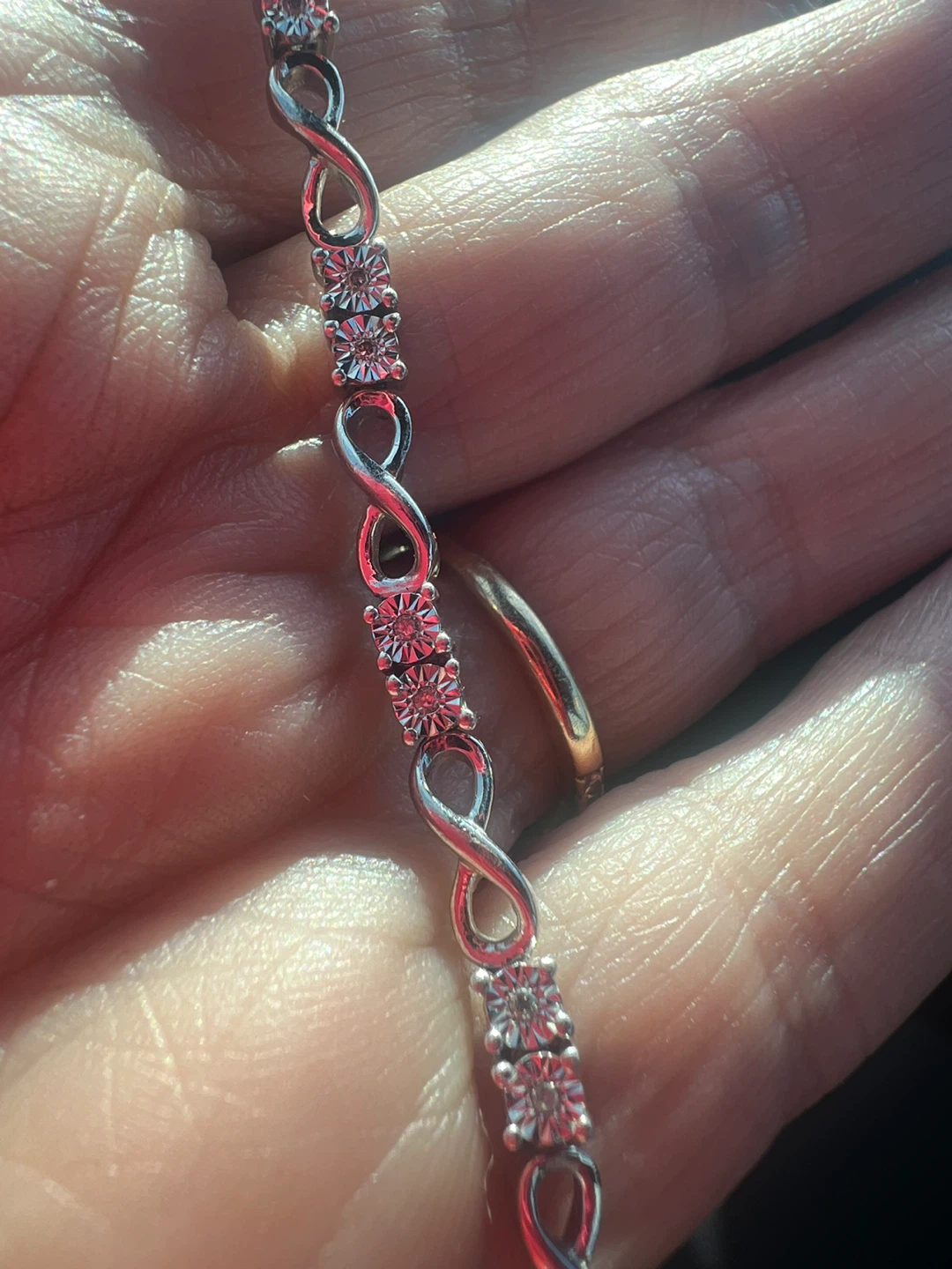 Sterling Silver Diamond  Bracelet - photo 4