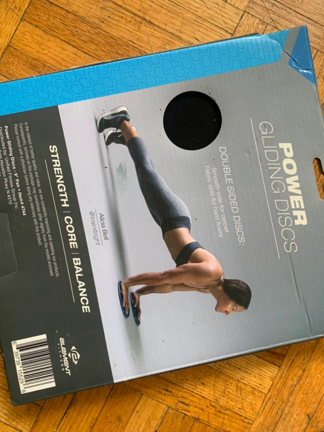 $12 for Power Gliding Discs 9" Pair