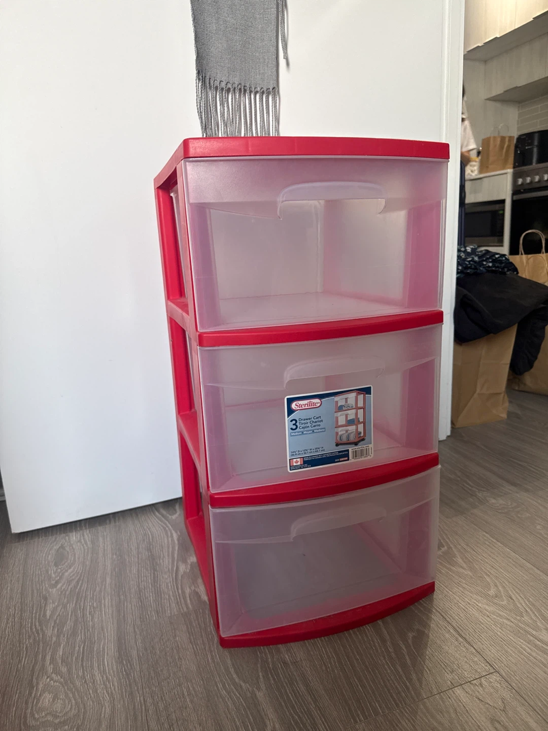 Sterilite 3 Drawer Cart Medium-res