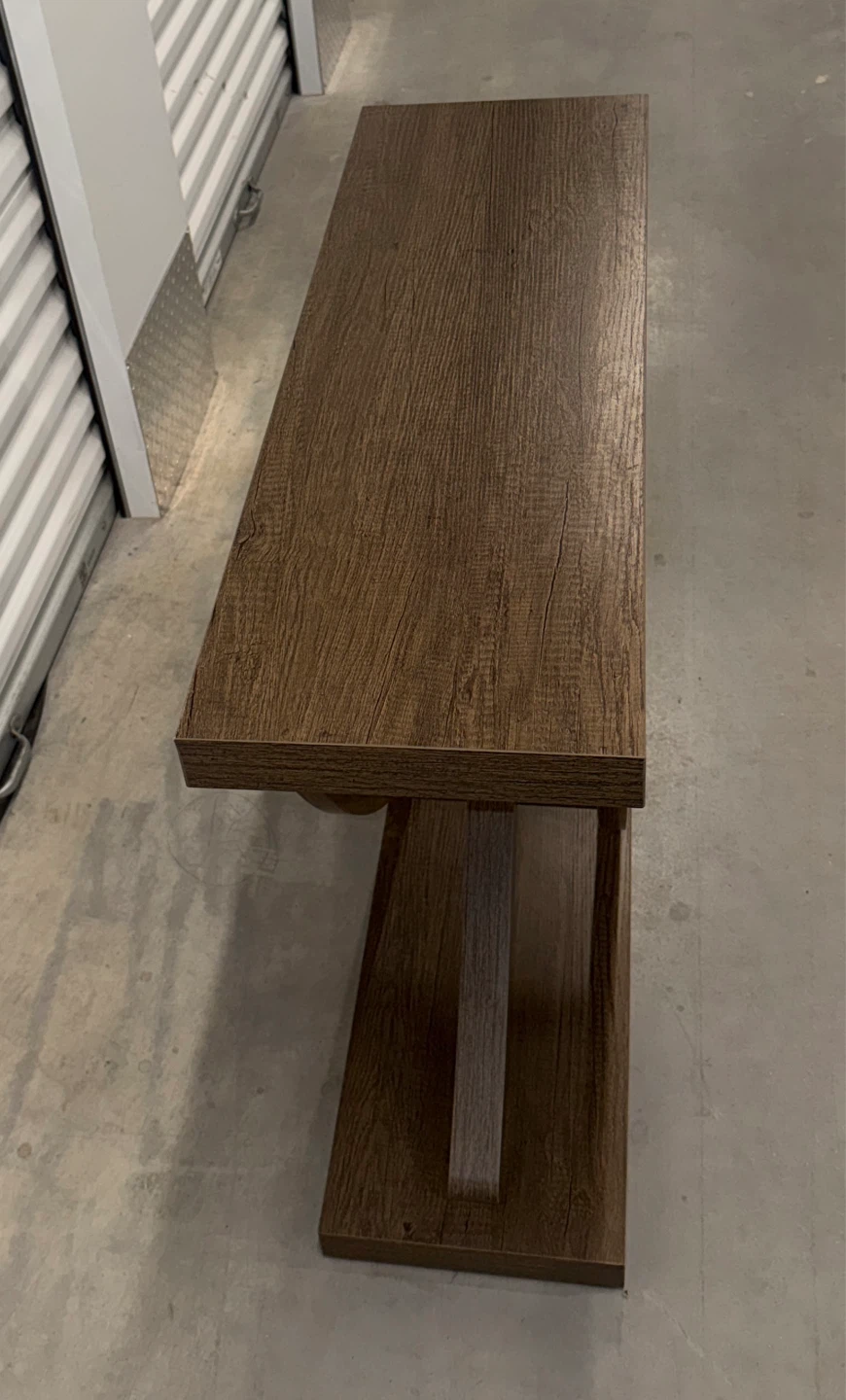 Dark Wood Console Table - photo 5
