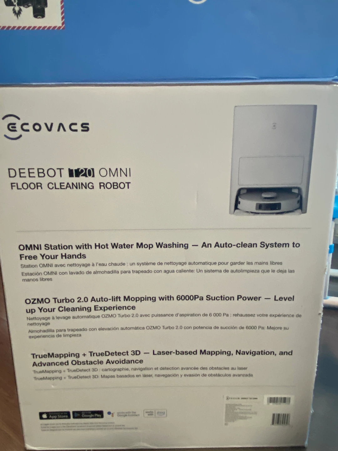 ECOVACS DEEBOT T20 OMNI Floor Cleaning Robot - photo 3