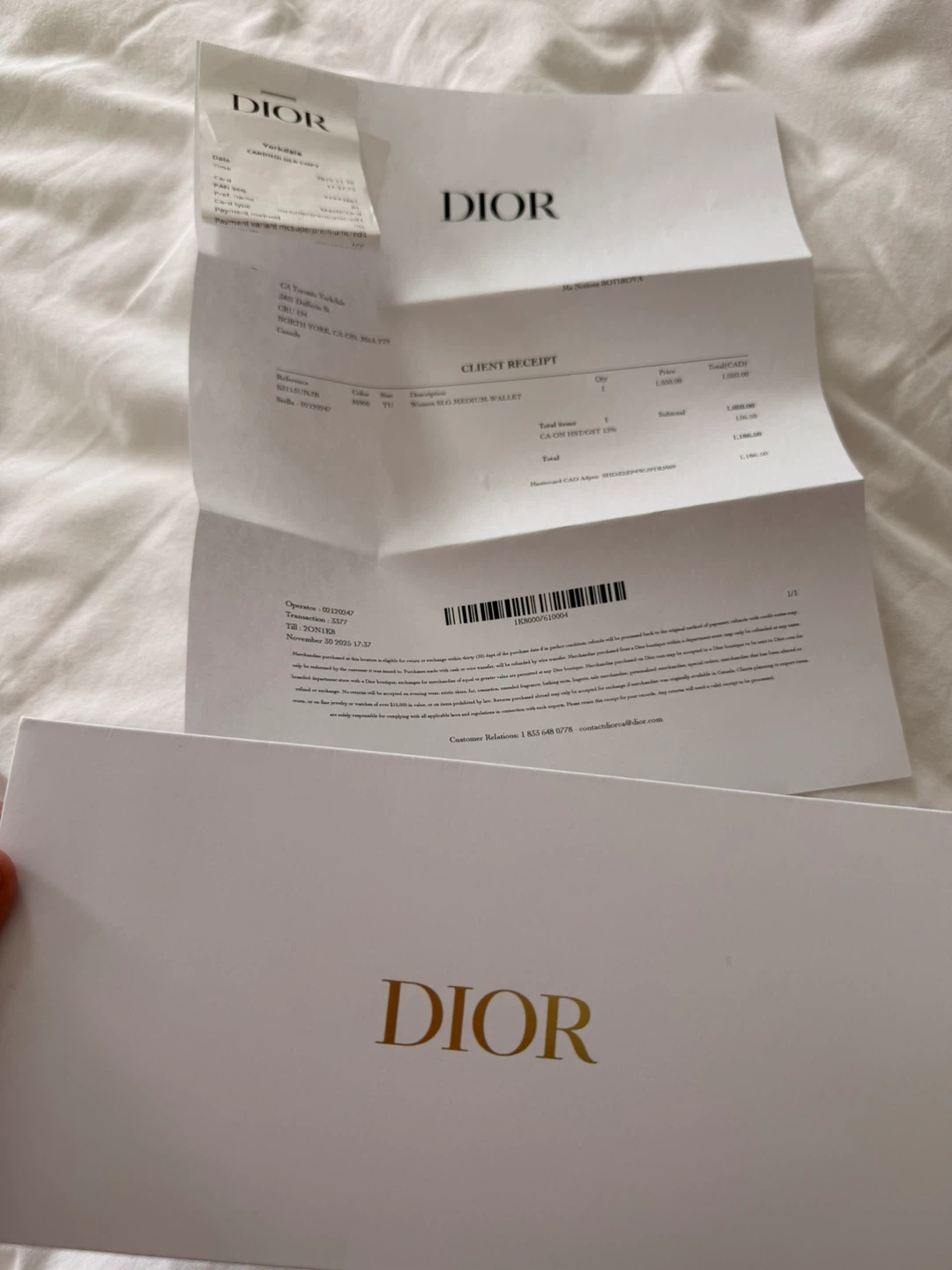 Dior Women's SLOY Medium Wallet - Black - photo 5