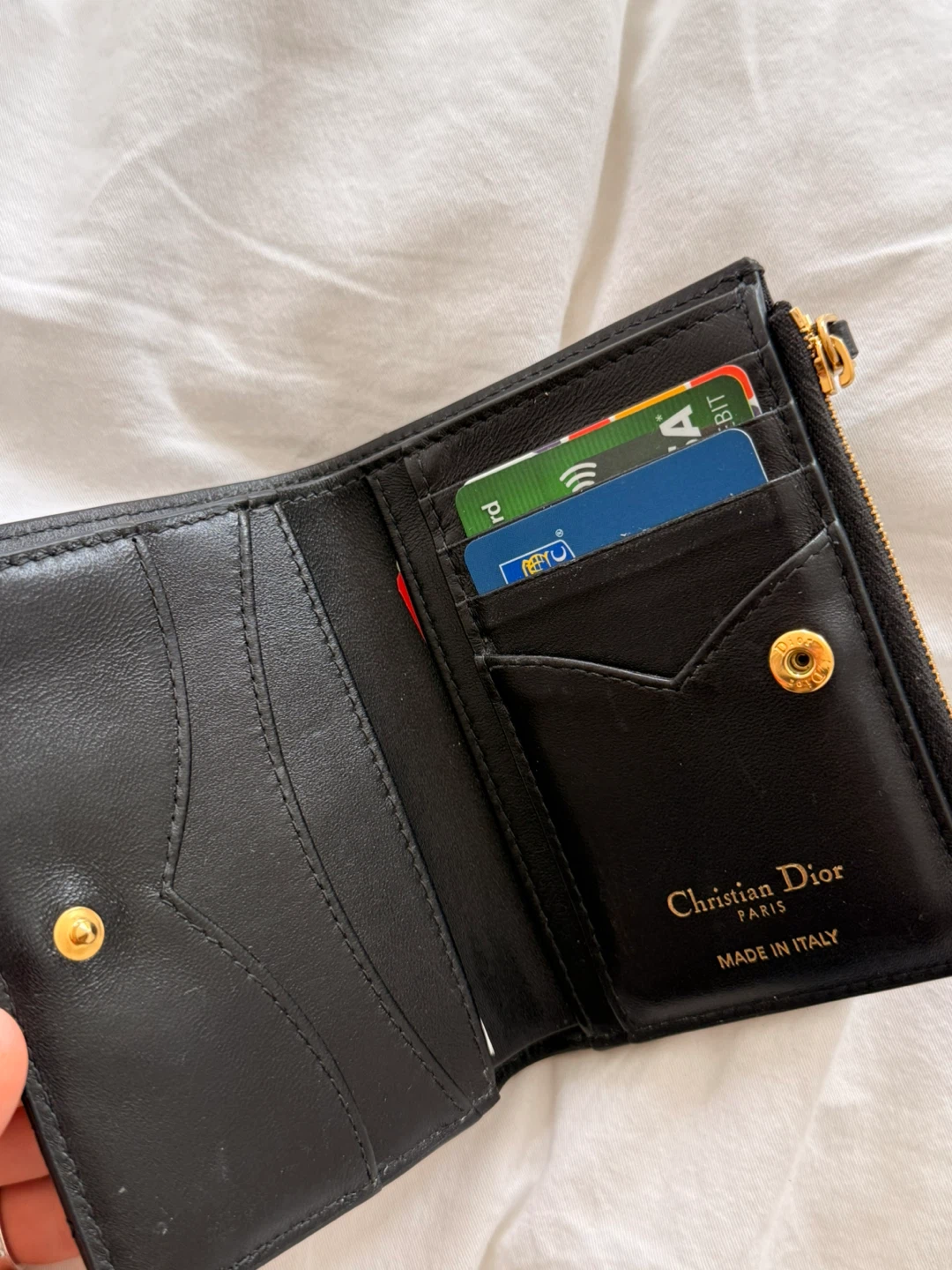 Dior Women's SLOY Medium Wallet - Black - photo 3