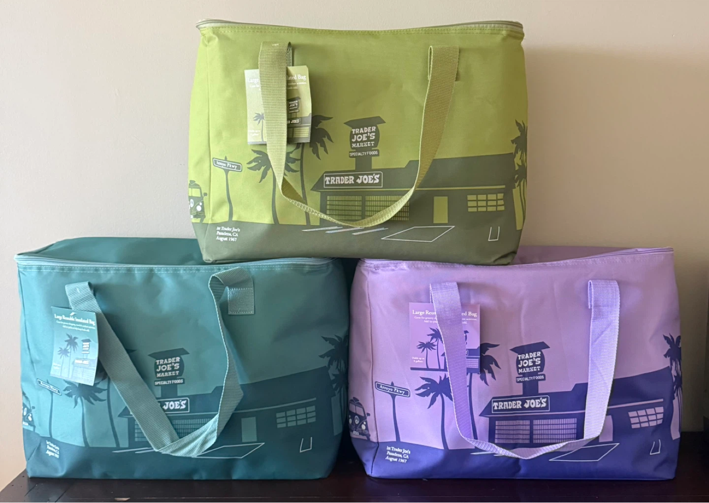 Trader Joe's Large Reusable Insulated Bags $30 Each 🆕