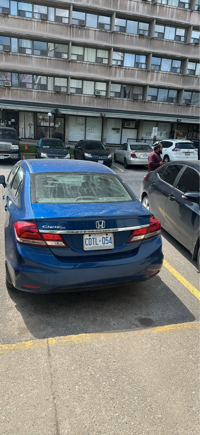 Blue Honda Civic Sedan - photo 2