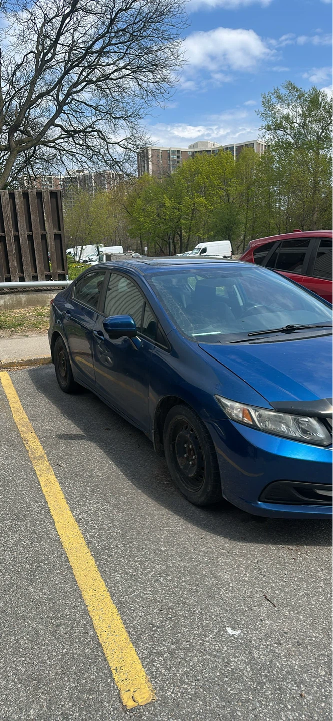 Blue Honda Civic Sedan - photo 5