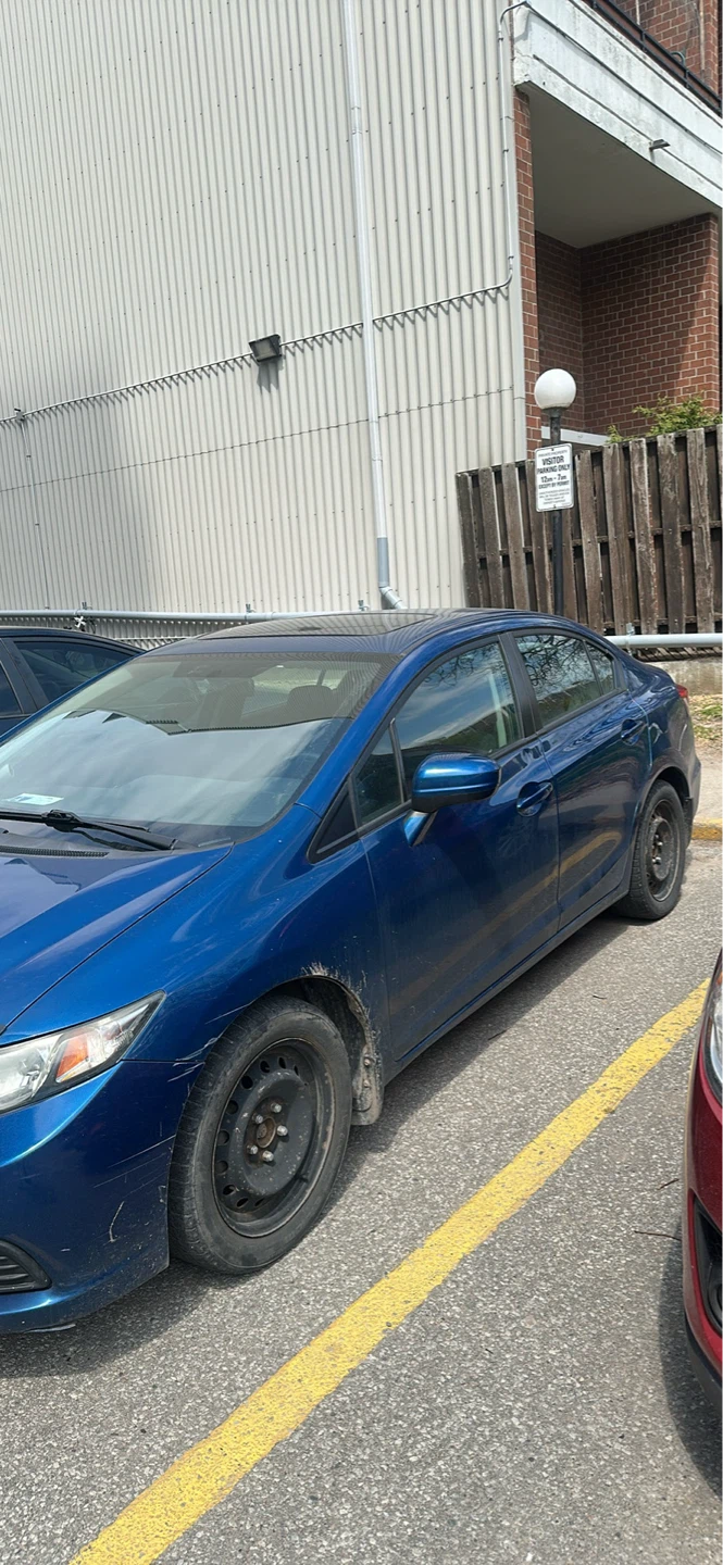 Blue Honda Civic Sedan - photo 4