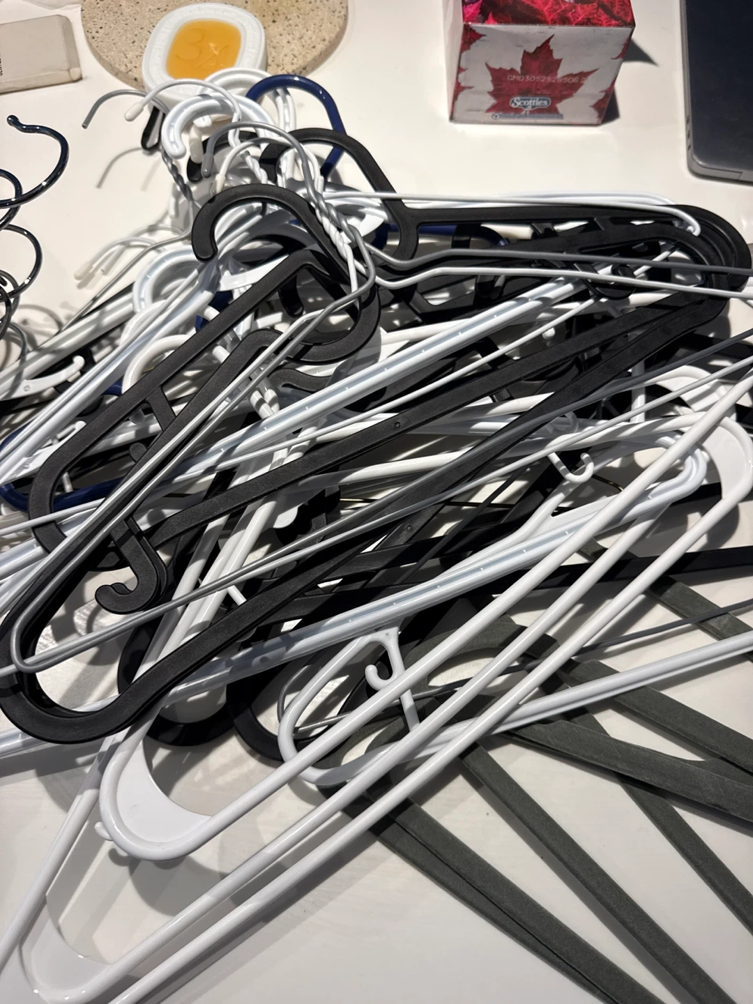 Mixed Lot of Assorted Clothes Hangers - photo 3