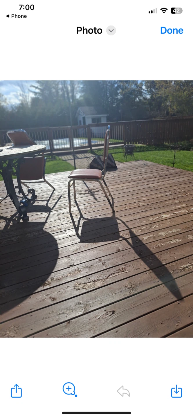 Metal Frame Dining Chair with Brown Vinyl Seat
