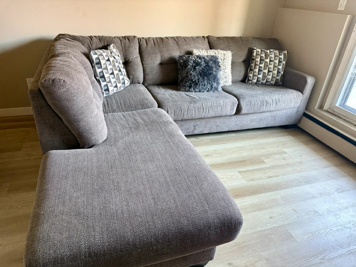 Brown Sectional Sofa