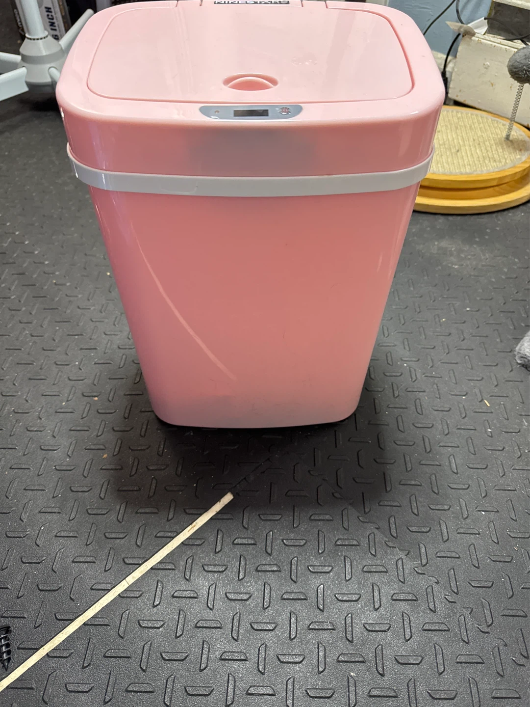 Ninestars Pink Automatic Sensor Trash Can - photo 2