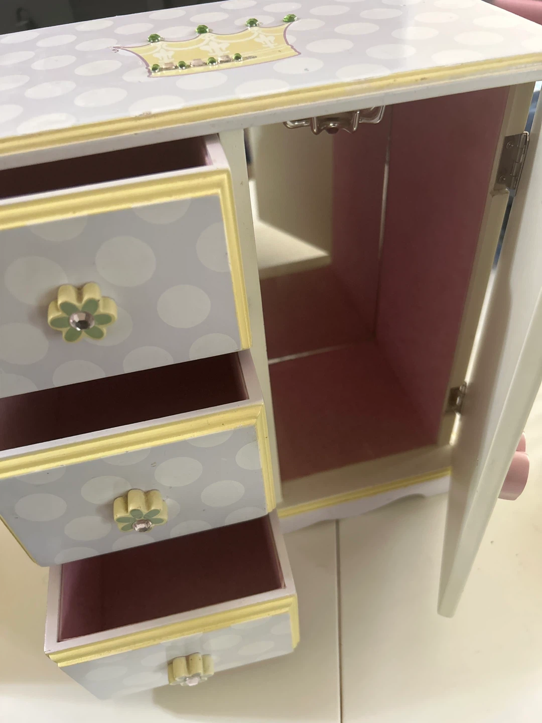 Fairy Princess Jewellery Box with Drawers and Door - photo 2