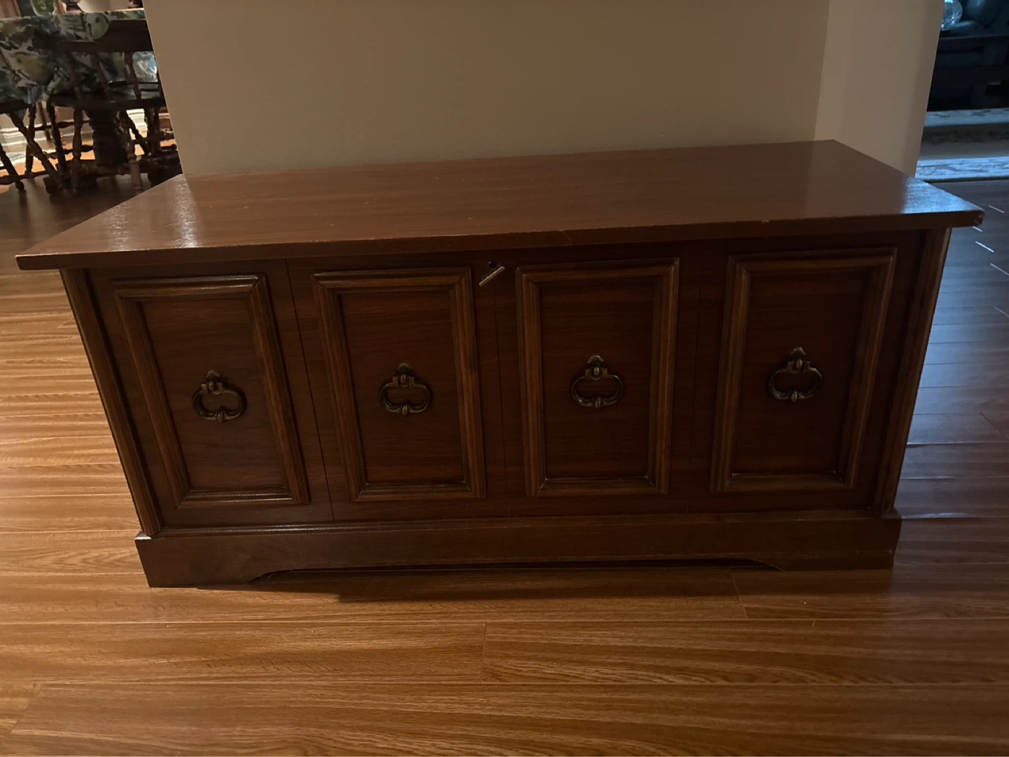 Vintage Wooden Chest