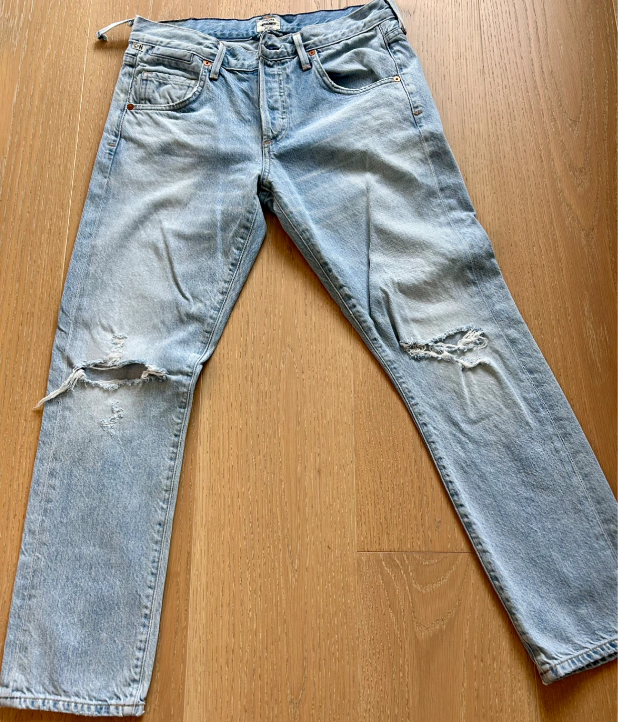 Citizens of Humanity Emerson Slim Boyfriend Jeans Light Wash - photo 4