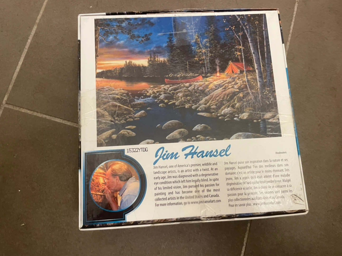Jim Hansel 500 Piece "Headwaters" Jigsaw Puzzle - photo 3