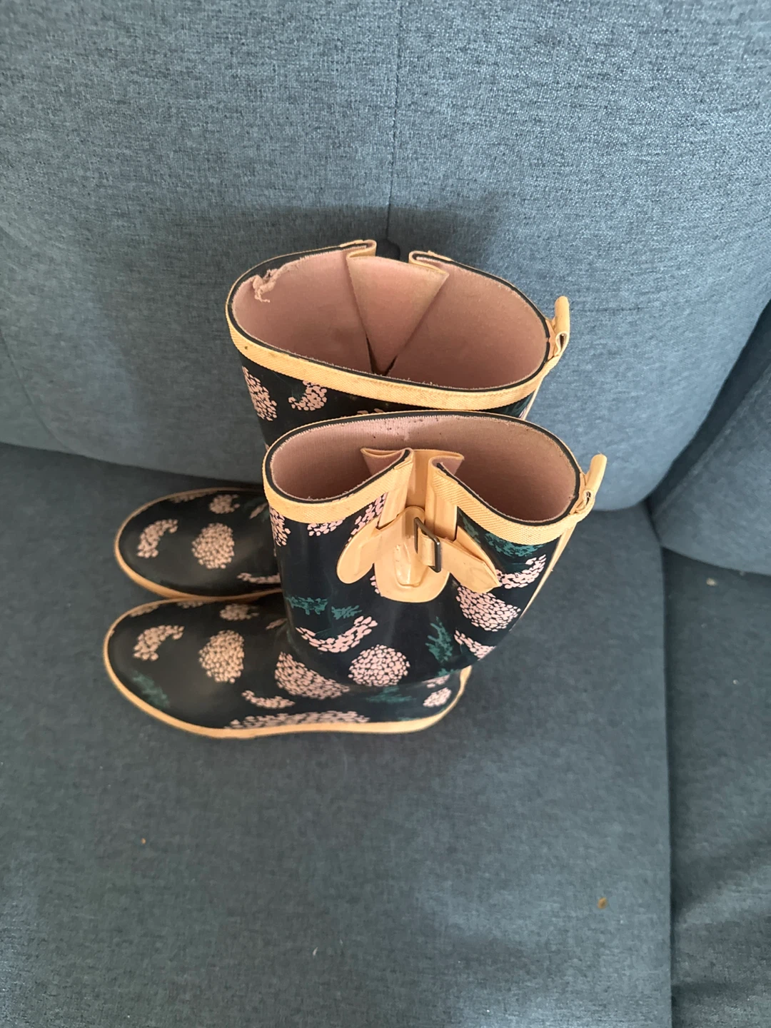 Floral Rain Boots