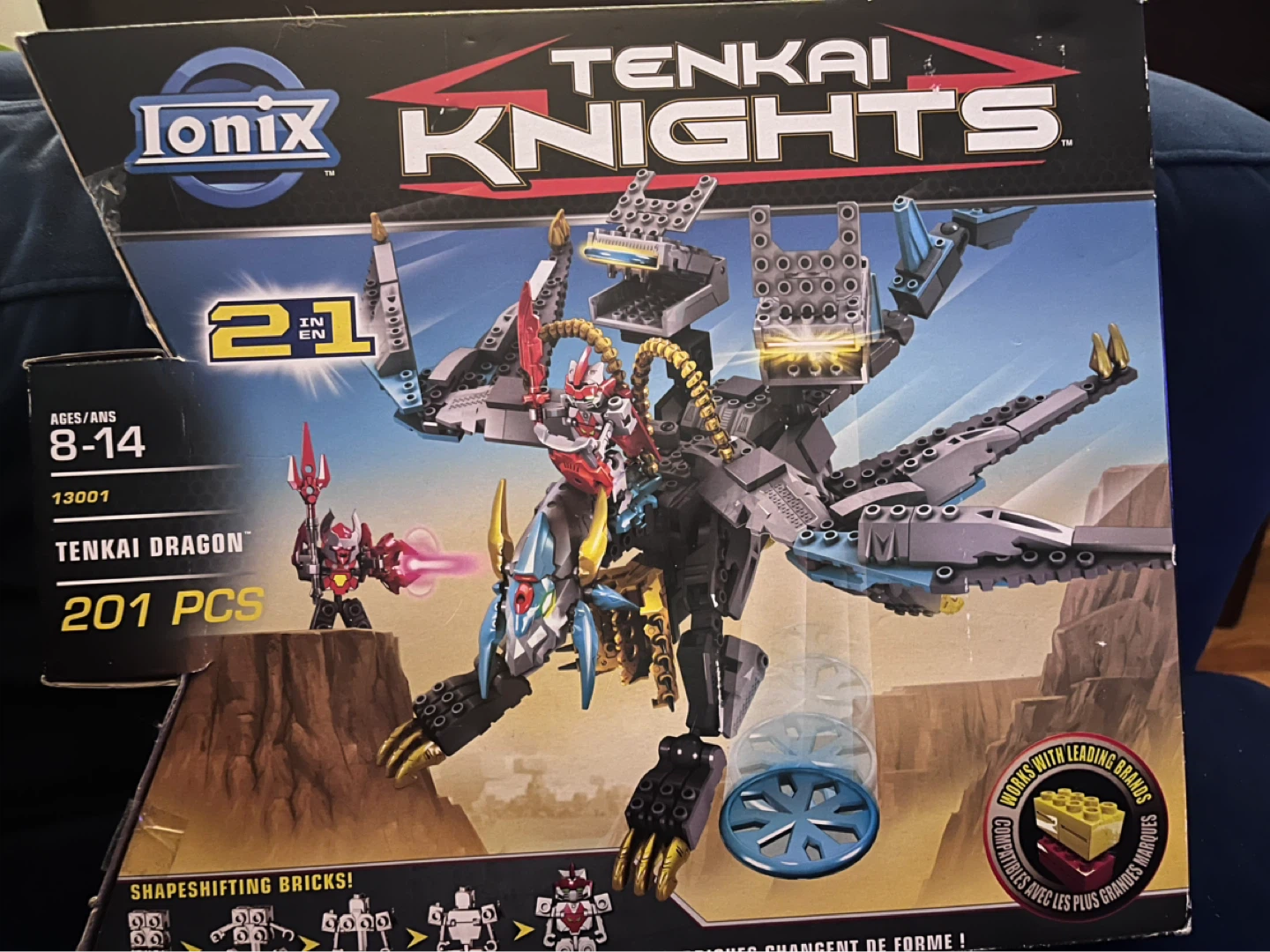 Ionix Tenkai Knights "Tenkai Dragon" Building Set - 201 Pieces