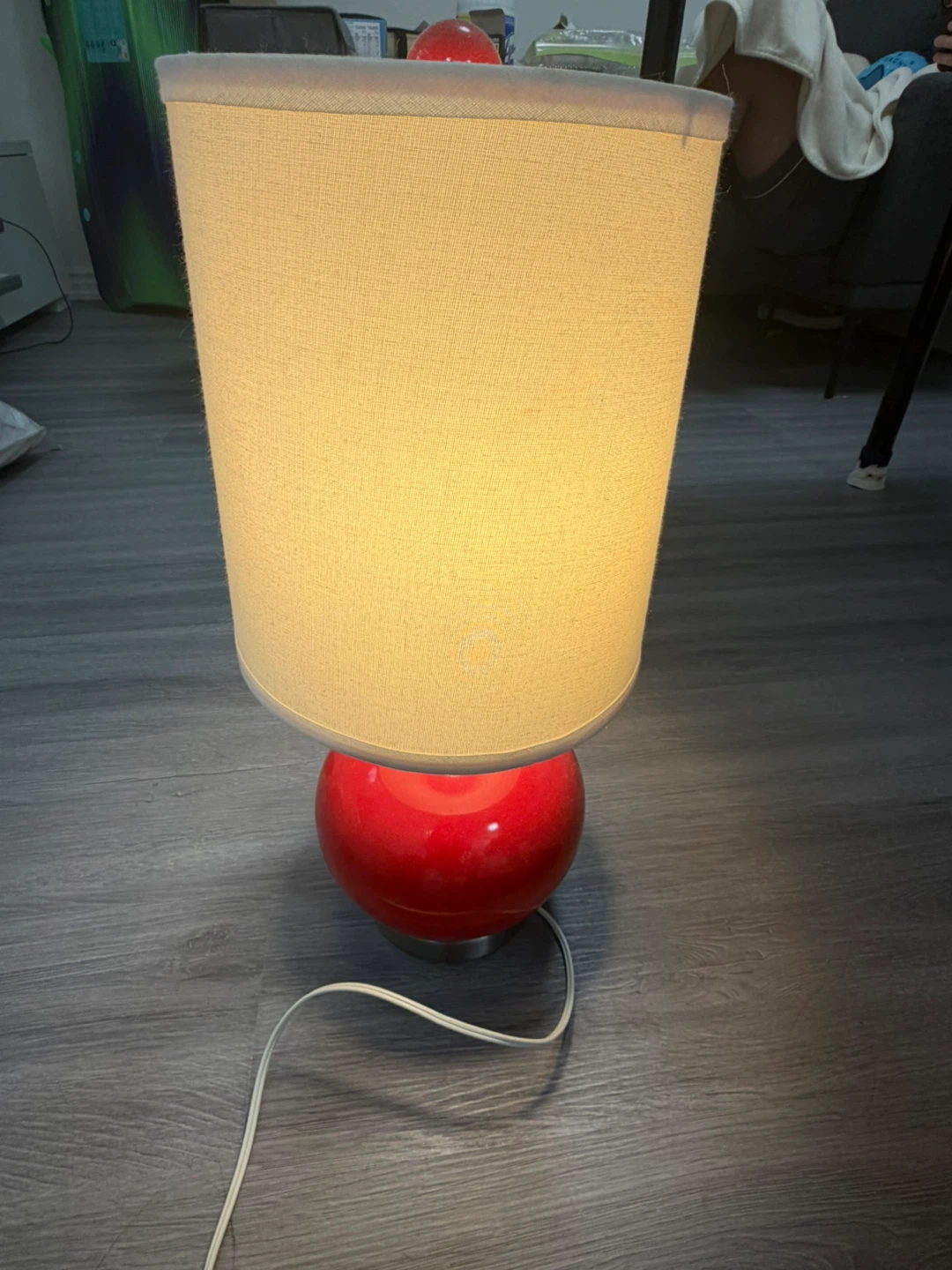 Red Table Lamp