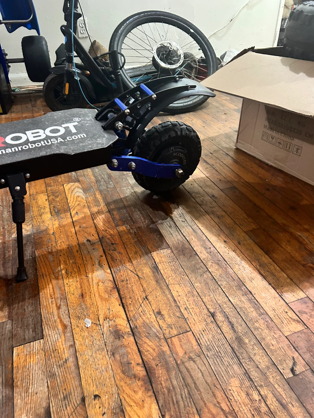 NANROBOT Electric Scooter with charger and key - photo 5