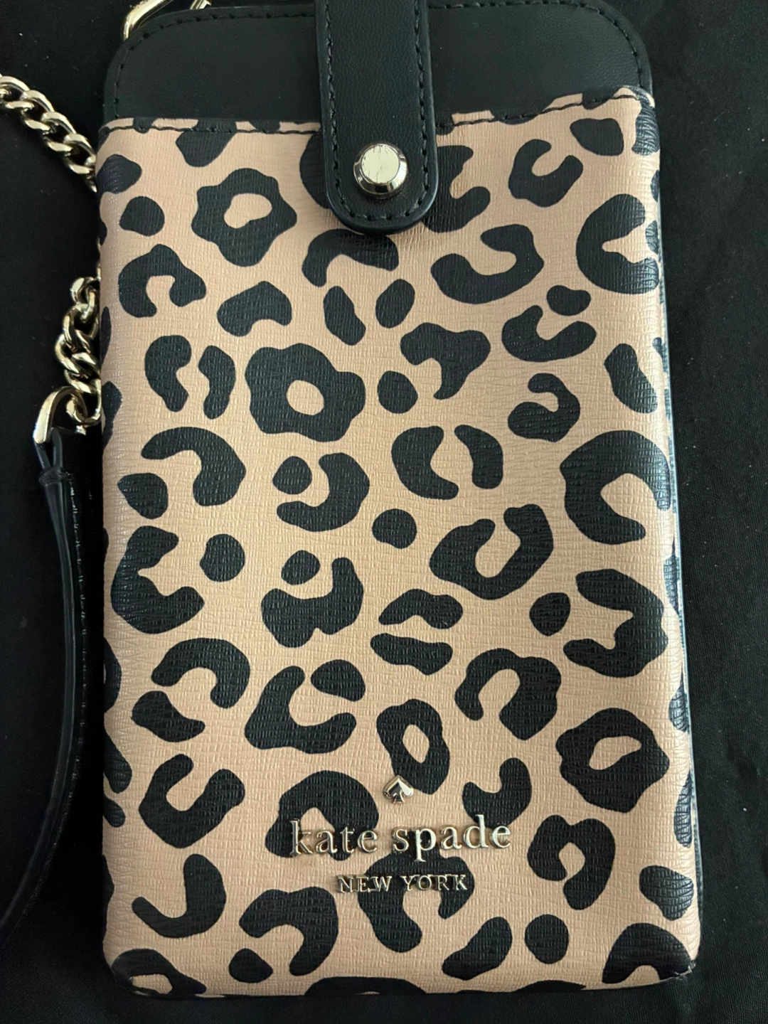 Kate Spade Remi Leopard Colorblock Wallet/Phone Case - photo 3