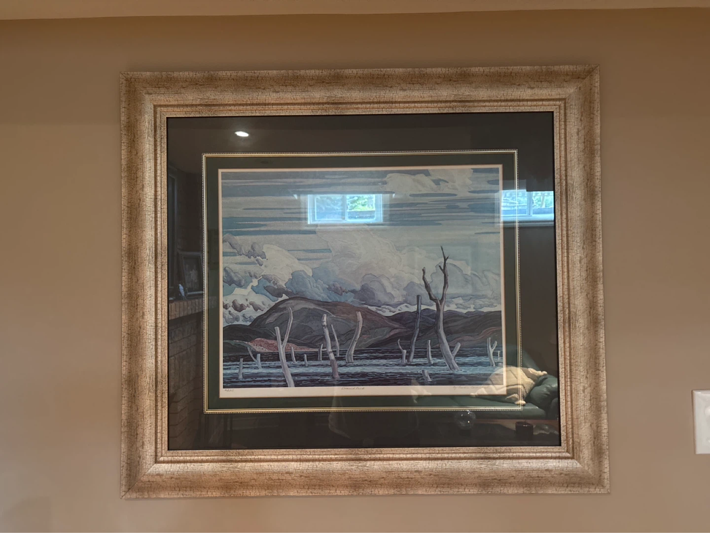 Framed Art Print - "Winter Serenade"
