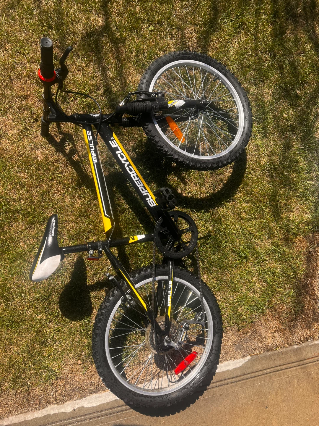 Supercycle Impulse Kids Bike - Black and Yellow - photo 5