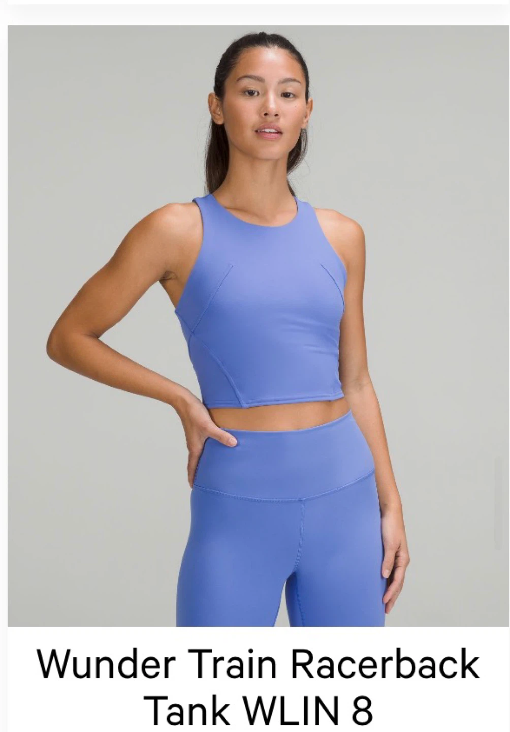 Lululemon Wunder Train Racerback Tank WLIN 8 - photo 2