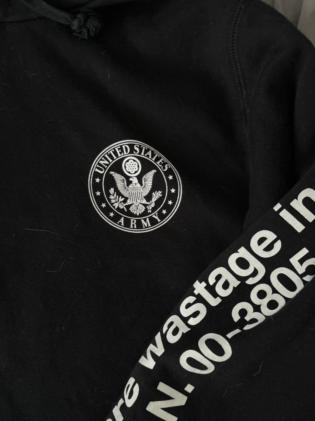 Unisex IZZUE Industries US Army Black Hoodie - photo 2